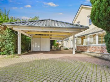 Ansicht Caport  - Lütt Immobilien - Bönebüttel