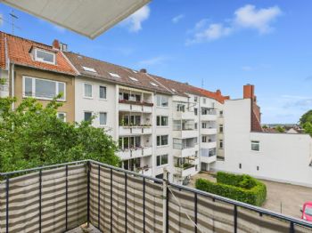 Balkonblick - Kiel - Niemannsweg - Lütt Immobilien