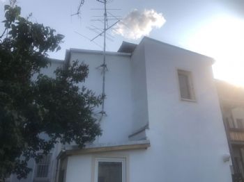 Abendstimmung im Innenhof