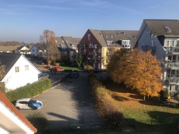 Blick vom Balkon