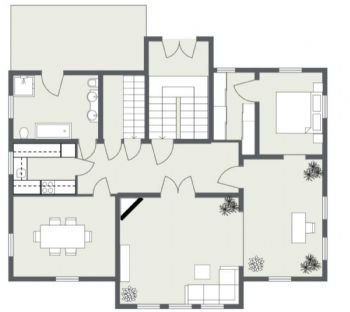 Grundriss Obergeschoss