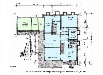 Grundriss Untergeschoss