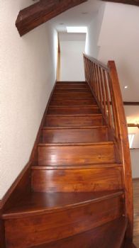Treppe zum Dachspitz