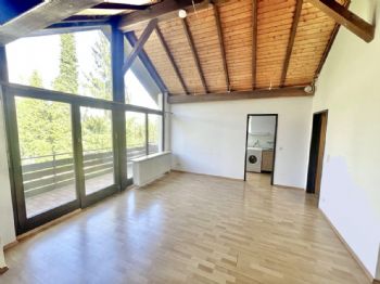 Wohnzimmer mit Zugang zur