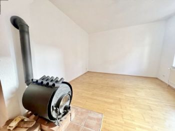 Wohnzimmer mit Schwedenofen