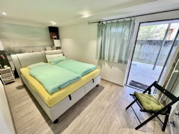 Schlafzimmer mit Zugang