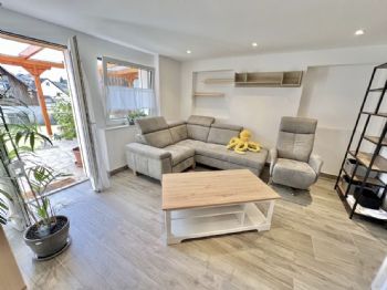 Zugang zum Garten und Terrasse