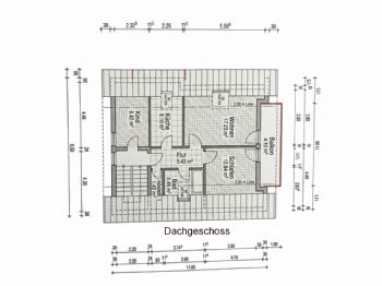 Grundriss Dachgeschoss