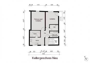Grundriss Untergeschoss