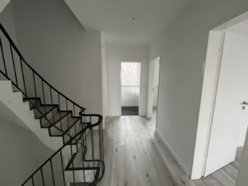 Treppe zum ausgebauten Dachboden