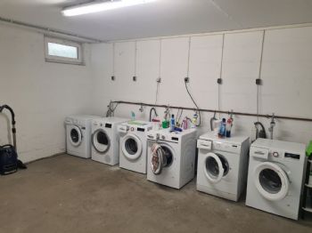 Waschmaschinen Raum